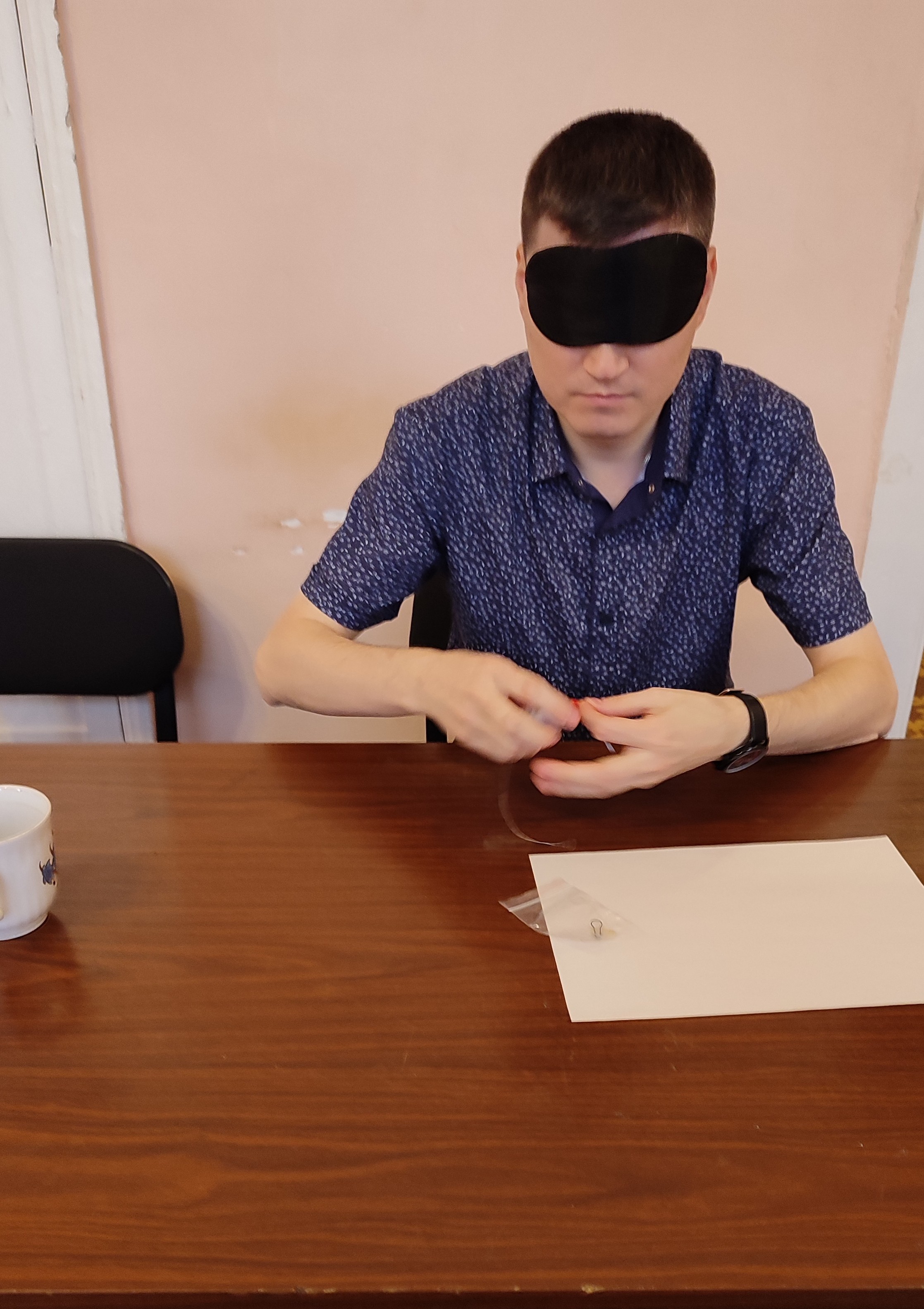 прошло мероприятие, посвященное Дню слепого человека
