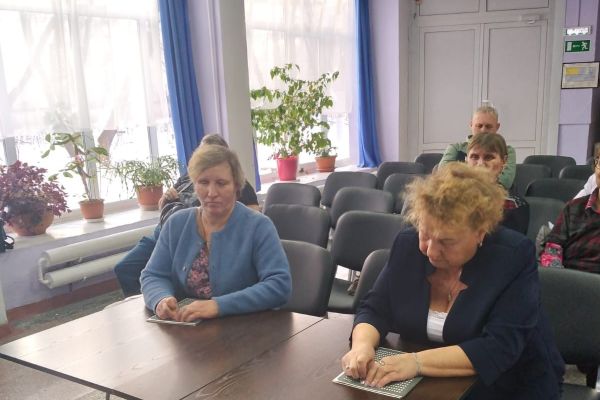 «Знатоки шрифта Брайля» в Новокузнецкой МО 