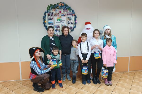 детское новогоднее мероприятие 
