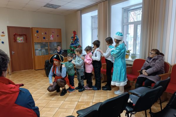детское новогоднее мероприятие 