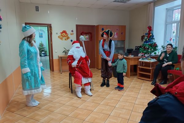 детское новогоднее мероприятие 